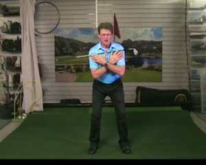 Backswing body turn