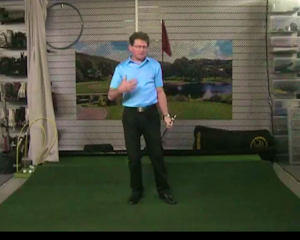 Head position during the swing