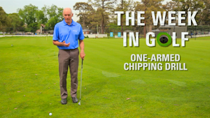 One armed chipping drill