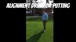 Alignment Drill for Putting 