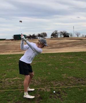 Getting more vertical with the backswing
