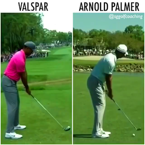 TIGER WOODS - SHOT ROUTINE