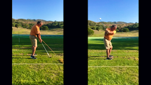 Lesson insight. Lead arm depth, shallowing the shaft and early extending.