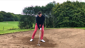 Greenside bunker shots 