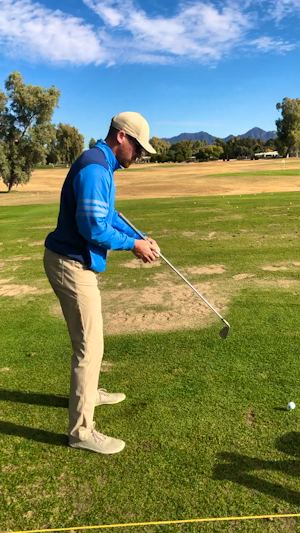 Forward bend at Set-Up and Shoulders at Top of Swing