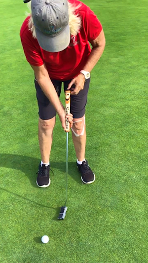 Putting Drill to stop pulling putts