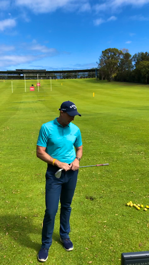 Distance wedges on Trackman
