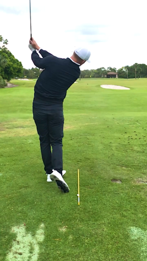 7 iron / Down the line / April 2019