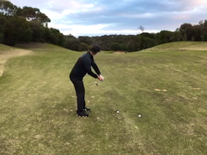 Club Face Control by the Left Hand for Control of the Draw Shot