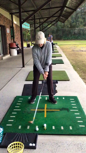 Dennise with Fairway Wood