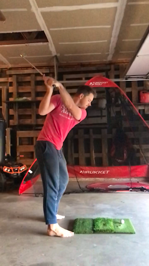 Drill for getting that Bent trail arm through impact