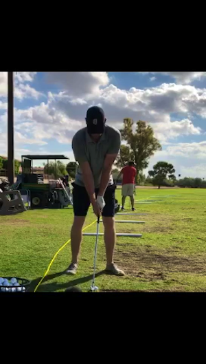 My golf swing from face on. 