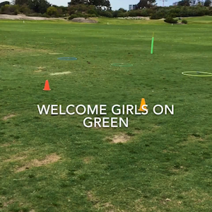 Welcome Girls On Green