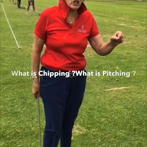 What is Chipping and What is Pitching?