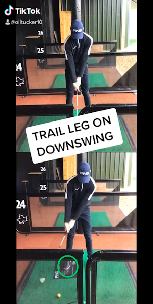 Using the ground and trail leg action