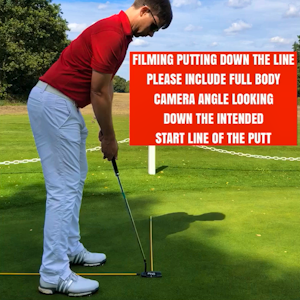 Filming Your Putts