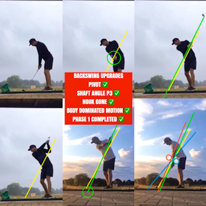 Backswing Phase Completed
Swing Upgrades 
Ball Flight More Controllable 
Strike Improvements 