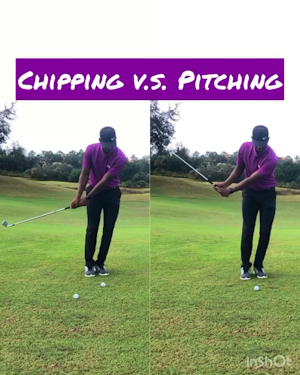 Chipping vs pitching 