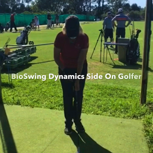 BioSwing Dynamics  Side On  golfer