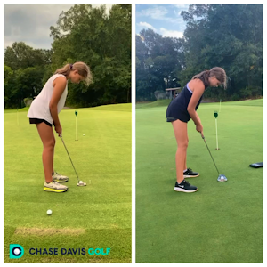 Before & After with a Junior Golfer