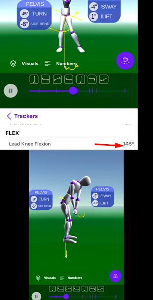 Using Sportsbox 3D to enhance pivot