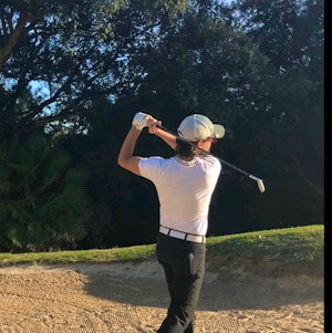 Fairway bunker shot