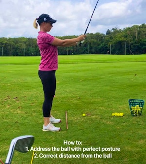 Easy cues to better your ball striking 