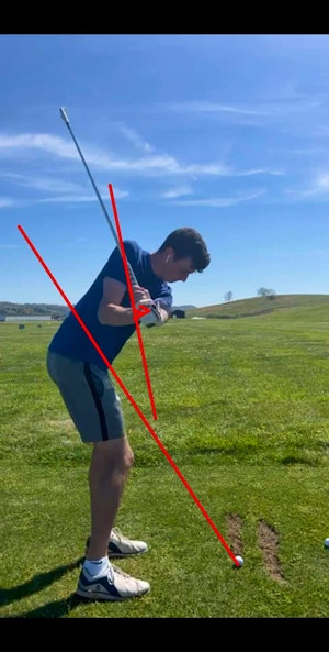 College Golfer Swing Analysis 