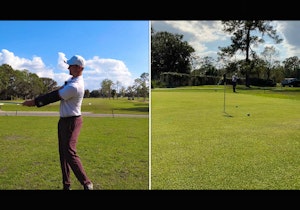 The Jason Day Foam Roller Pitch Shot Drill