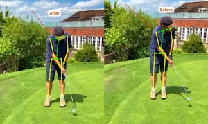 Putting Lesson - Before and After