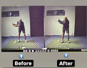 Sean's Swing Progress | Before & After