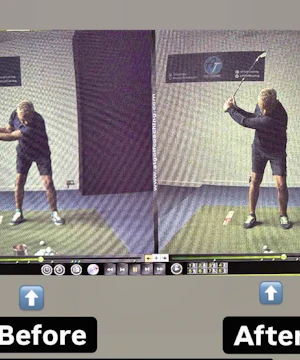 Sean's Swing Progress | Before & After