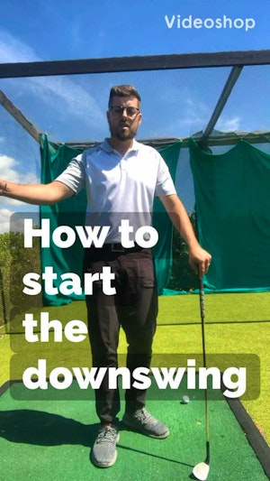 How to start the downswing 