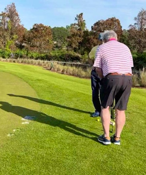 Taking Jim from fear to confidence chipping.