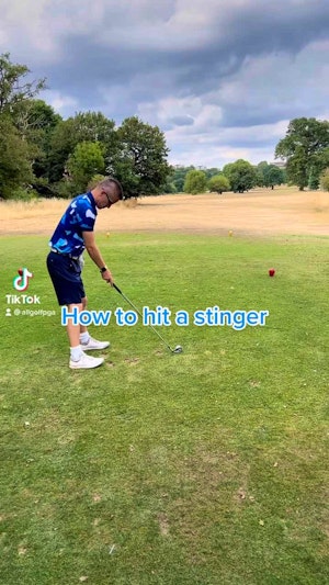 How to hit a stinger