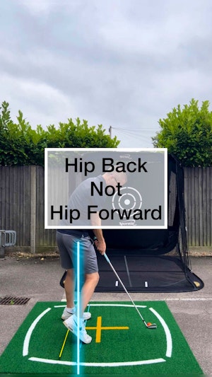 Hip back not hip forward