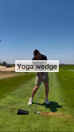 How a Yoga wedge can improve your ball contact