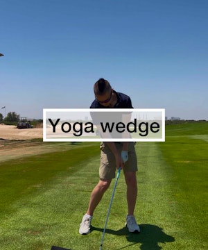 How a Yoga wedge can improve your ball contact