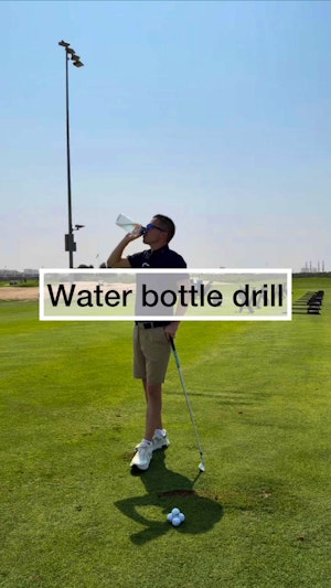 Water bottle drill