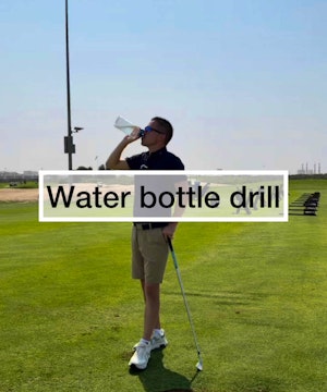 Water bottle drill