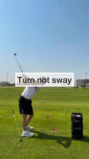 Turn not sway (club drop)