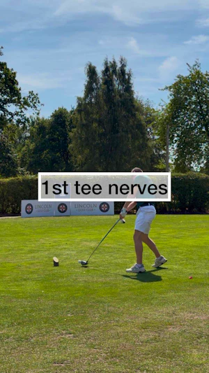 6 tips to help those first tee nerves