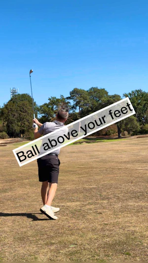 Ball above your feet