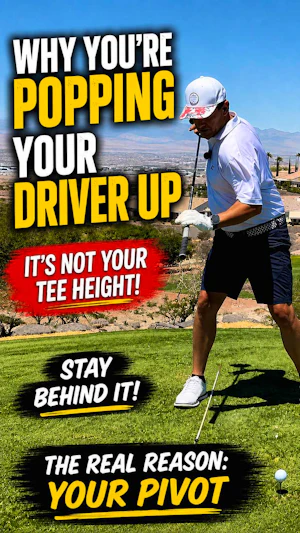 The Real Reason You Pop the Ball Up With the Driver