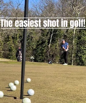 The easiest shot in golf!