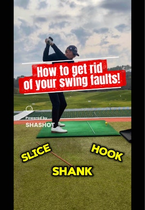How to get rid of your swing faults