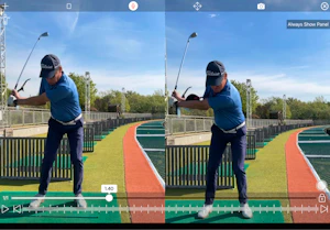 What you're working on needs to show up in your swing