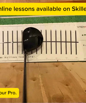 If you hit up on the ball with your Driver and the ball starts left, this is the reason why!