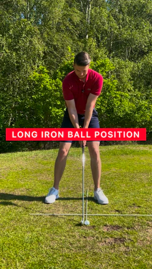 Optimizing Ball Position for Better Long Iron Shots