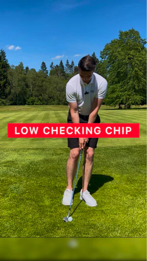 How to Hit a Low Chip Shot with Spin